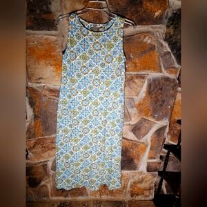 Naturals d&co. Blue and yellow Dress